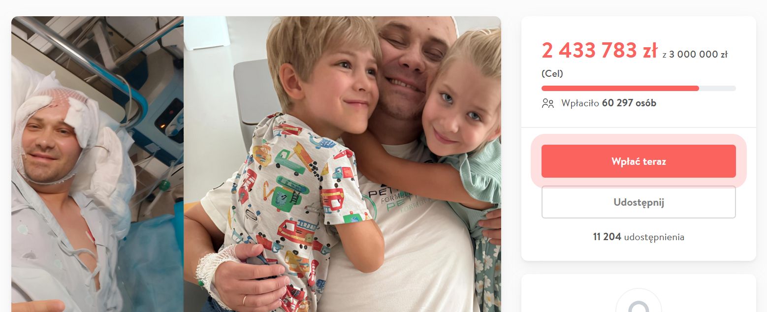 Anita i Adrian ze "Ślubu" proszą o wsparcie zbiórki