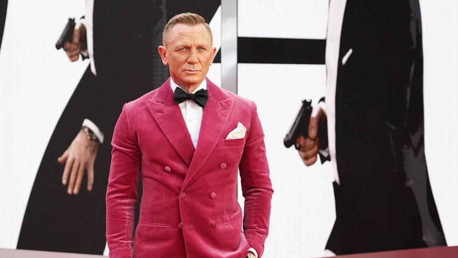 Daniel Craig na premierze filmu o Jamesie Bondzie "No time to die", premiera nowego Bonda, Daniel Craig na czerwonym dywanie