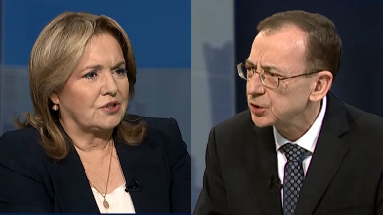 Danuta Holecka DRĄŻYŁA z Mariuszem Kamińskim temat stanu jego zdrowia: "Panie ministrze, jak?". "Związano mnie pasami"