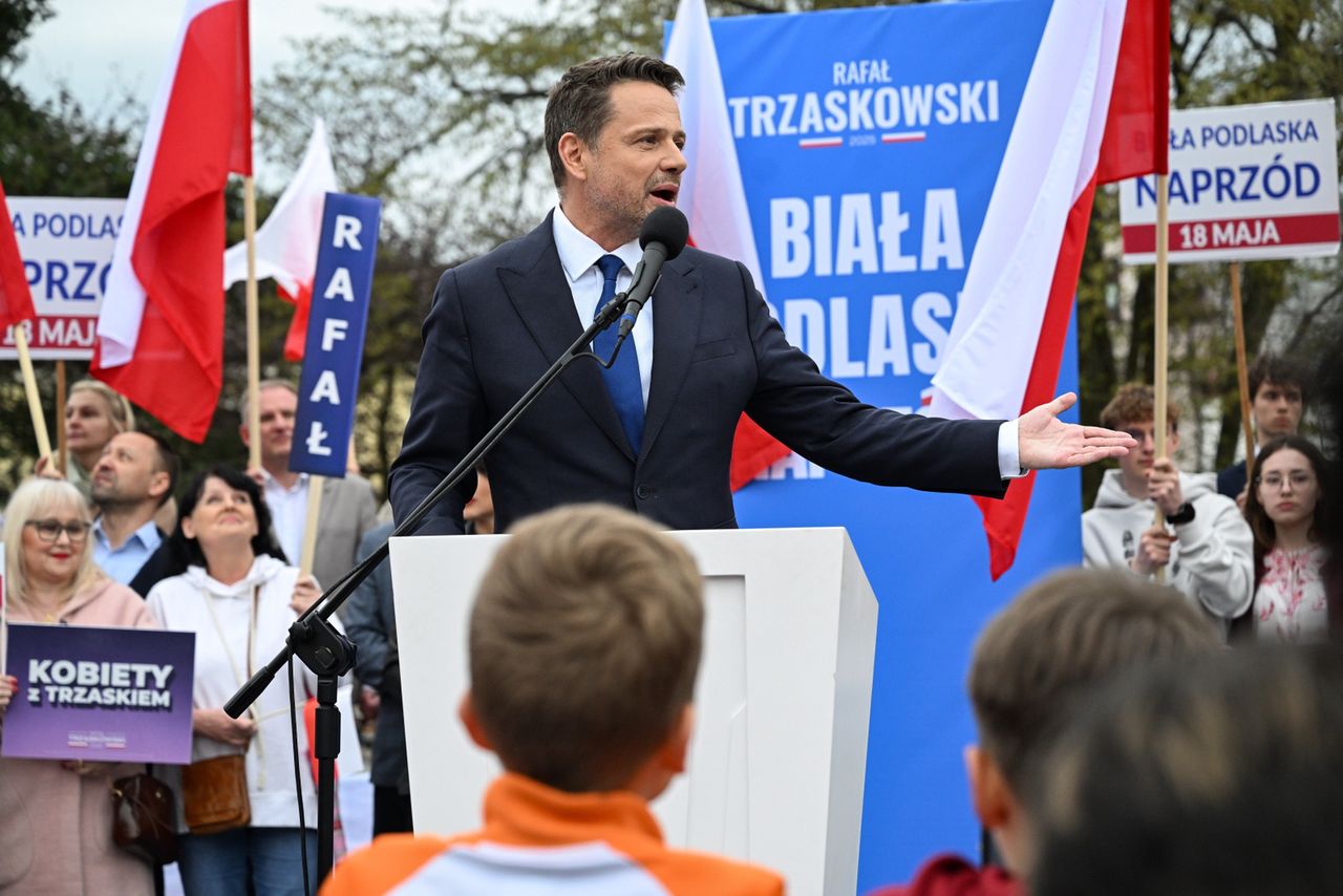 Debata prezydencka w Końskich. Tyle miał zapłacić Trzaskowski