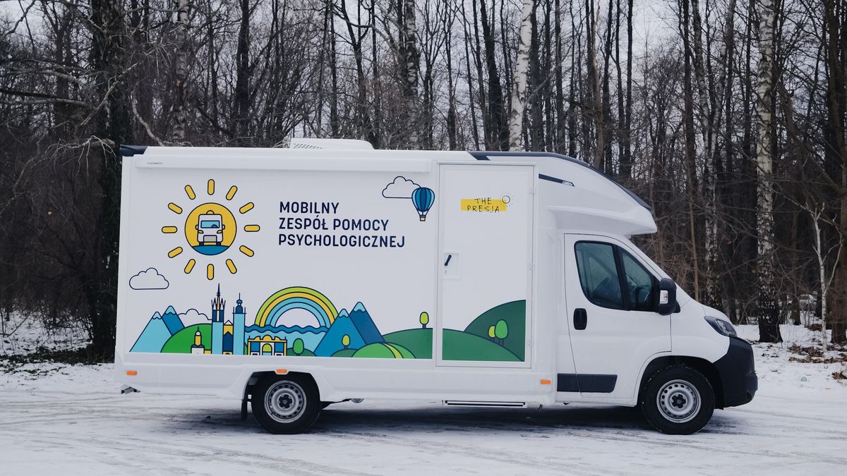 Gabinet terapeutyczny w autobusie