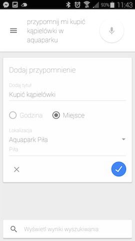 Google Now z nowymi komendami po polsku. Telefon przypomni Ci o wyrzuceniu śmieci i obudzi o wskazanej godzinie 4