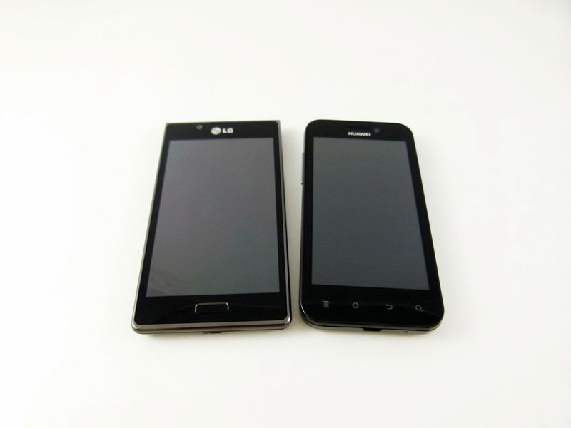 LG Swift L7 i Huawei Honor U8860 | fot. wł