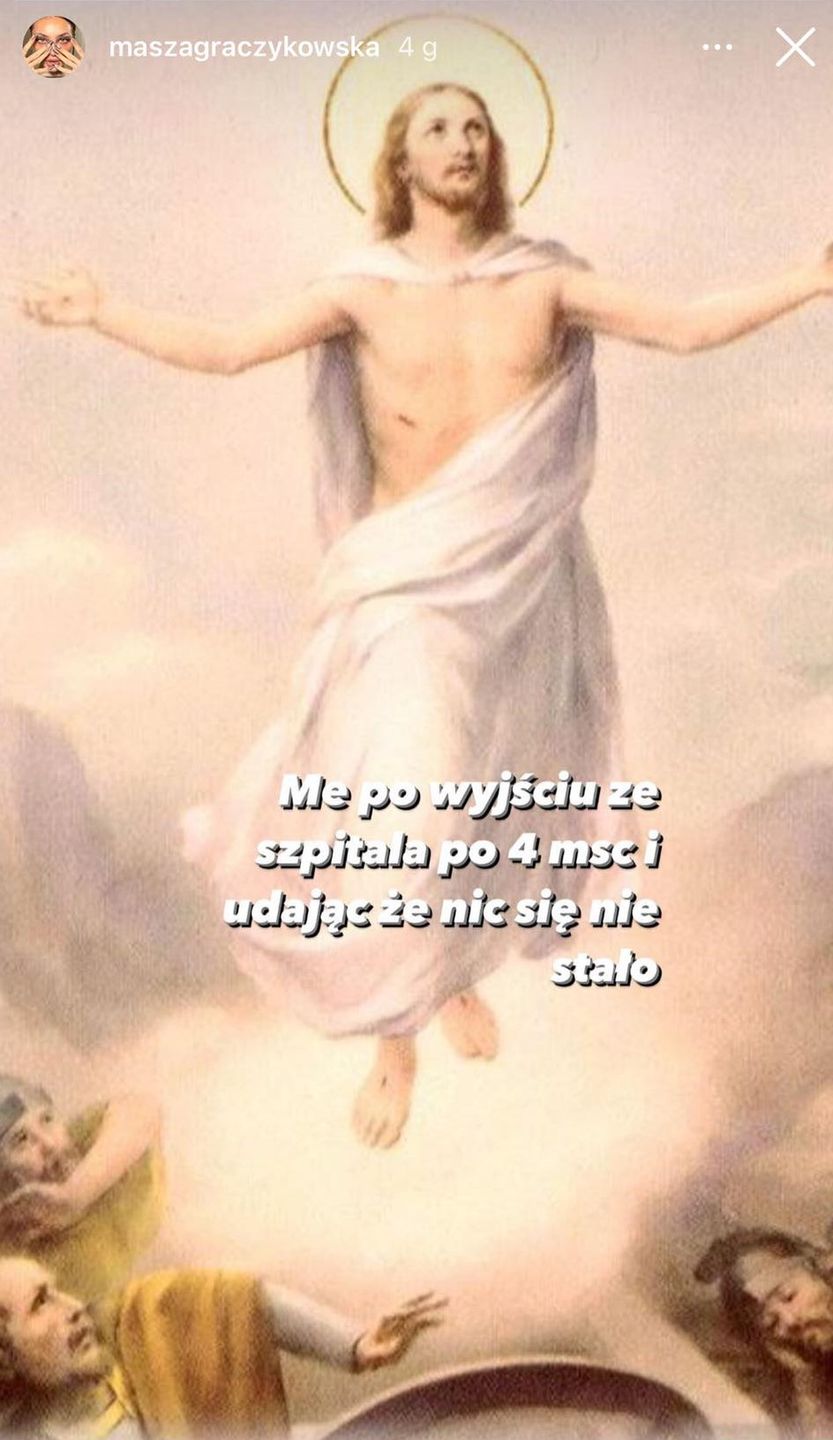 Masza po czterech miesiącach wyszła ze szpitala 