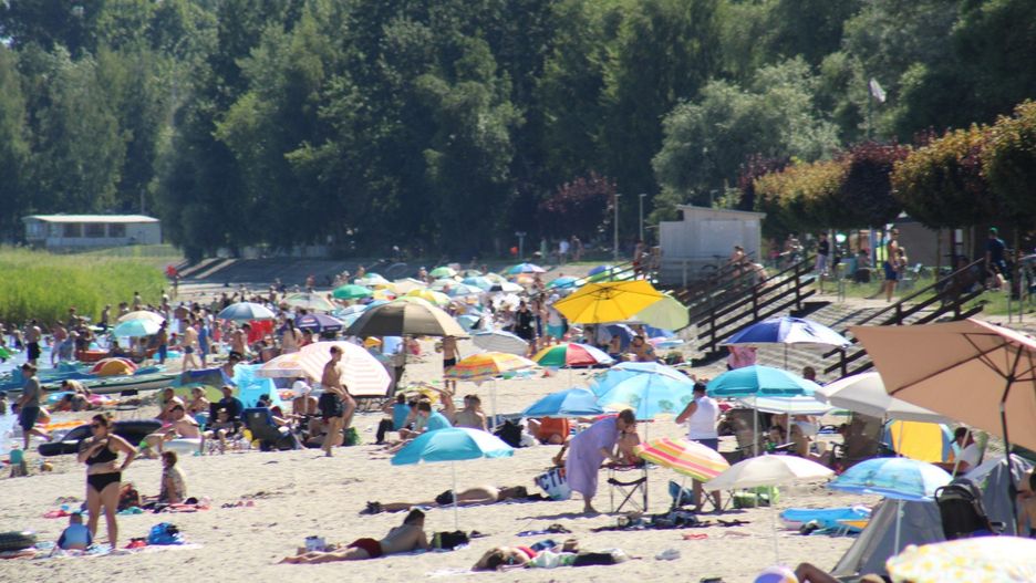 Wypoczynek nad Jeziorem Tarnobrzeskim, 2 lipca 2025