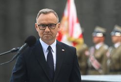 Duda odebrał odznaczenie Jolancie Lange