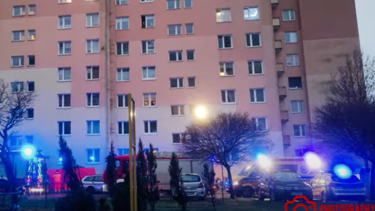 Włocławek: mężczyzna wypadł z okna mieszkania na 9. piętrze