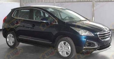 Odświeżony Peugeot 3008 przyłapany w Chinach