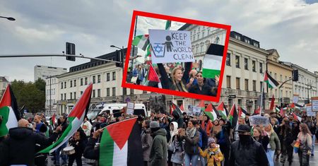 Skandal w Warszawie. Kontrowersyjny transparent