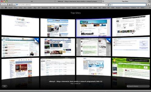 Safari 4 beta - już jest!