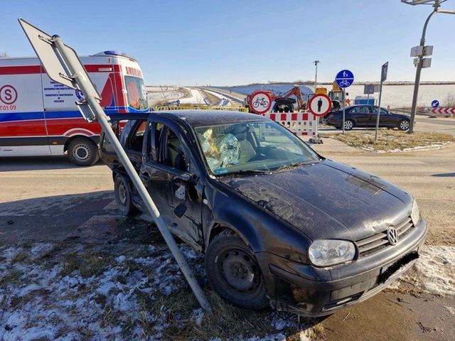 Groźny wypadek na obwodnicy