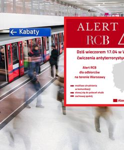 Alert RCB w Warszawie. "Stosuj się do poleceń służb"