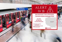 Alert RCB w Warszawie. "Stosuj się do poleceń służb"