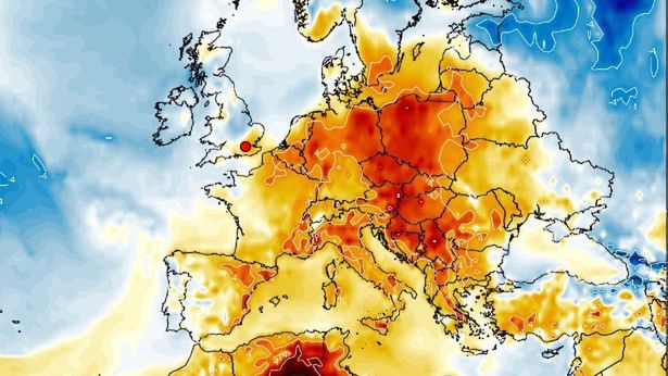 Pogoda. Zapowiadają się duże różnice temperatur. Mapa pokazuje anomalię temperatury w przyszłym tygodniu