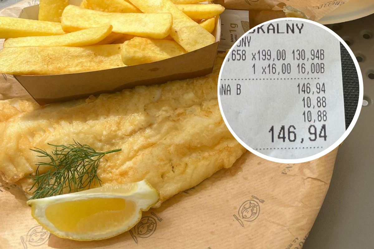 Sprawdziłam smażalnię polecaną przez Makłowicza. Na paragon przymknęłam oko
