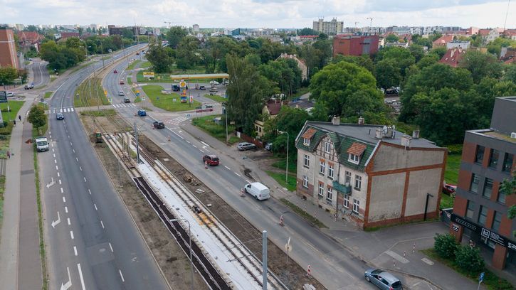 Wydłuży się remont ulicy Kościuszki w Toruniu