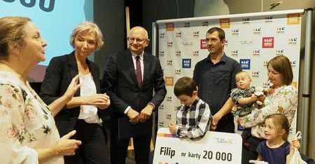 20-tysięczna karta Rodzina Trzy Plus wydana