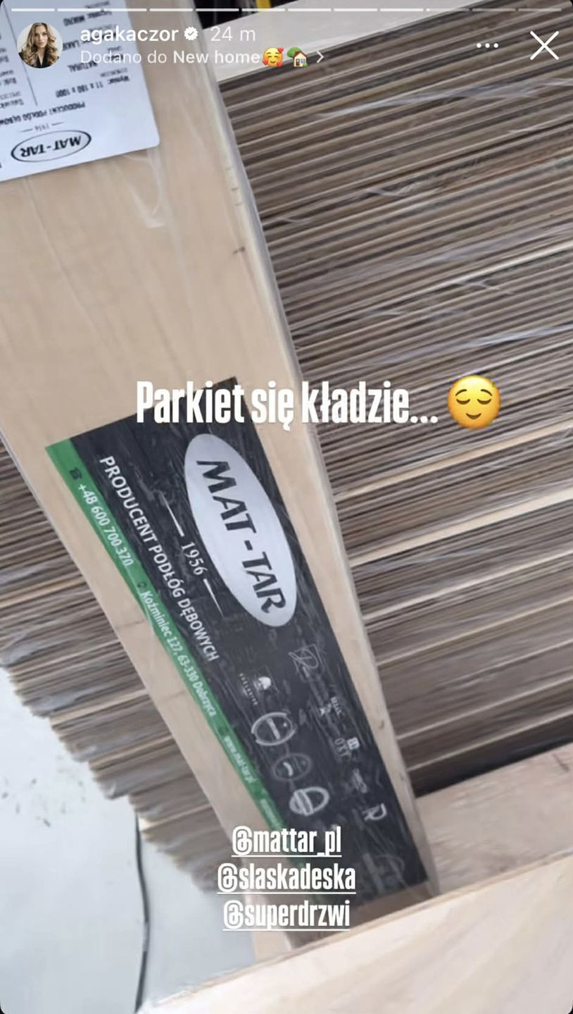 Remont domu Agnieszki Kaczorowskiej