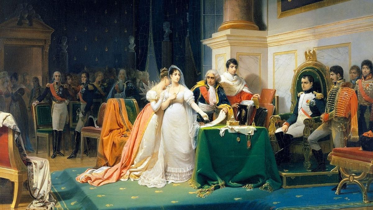 Rozwód cesarzowej Józefiny i Napoleona