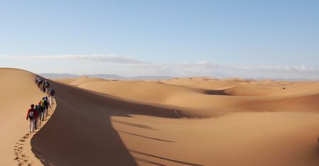 Sahara skąpana w śniegu. Co za zdjęcia! Ten widok po prostu zapiera dech
