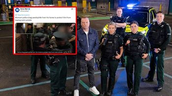 40 osób pod domem przestępcy. Policja zapobiegła próbie linczu