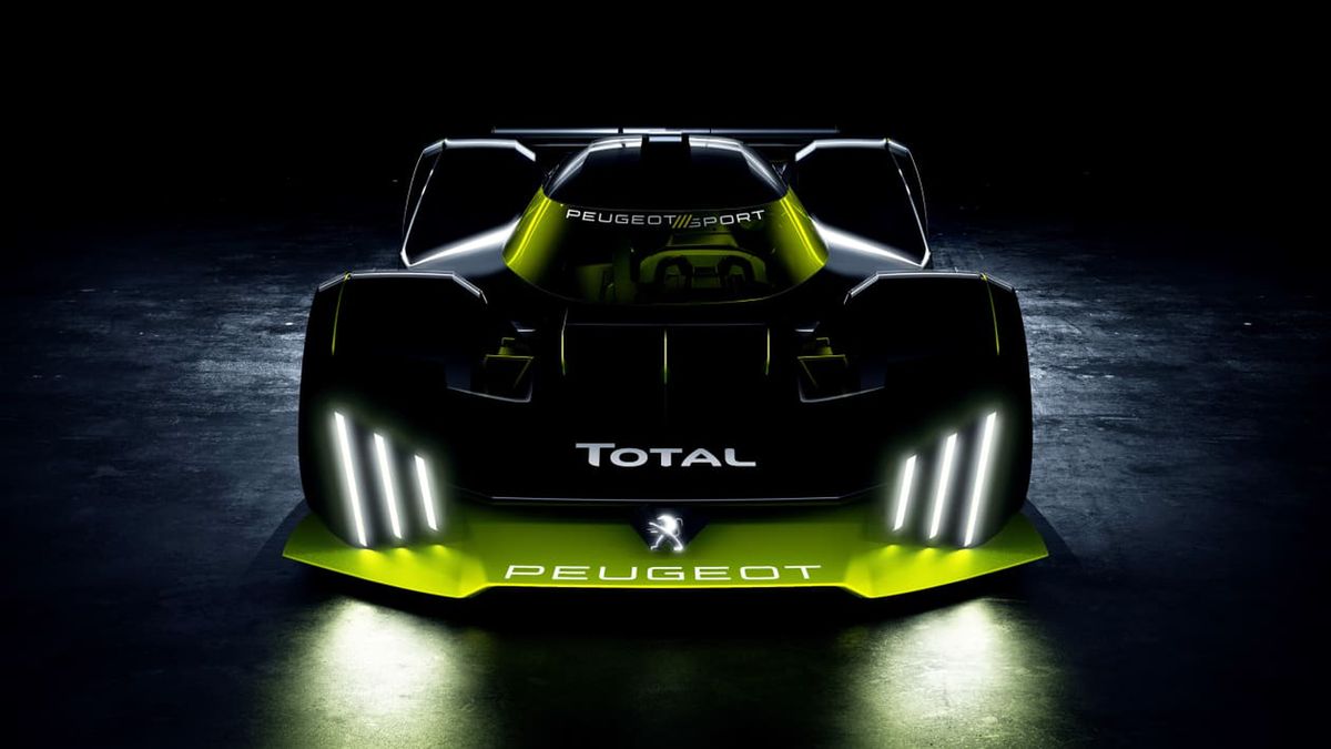 Światła LED zdecydowanie nawiązują do drogowych modeli Peugeota.