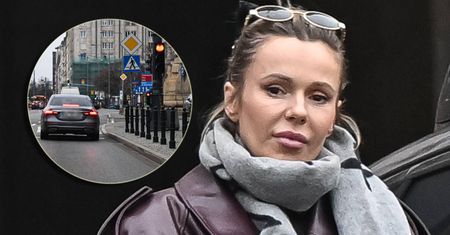 Poważna wpadka drogowa Dody. Zobaczyła czerwone światło i nawet się nie zatrzymała [ZDJĘCIA]