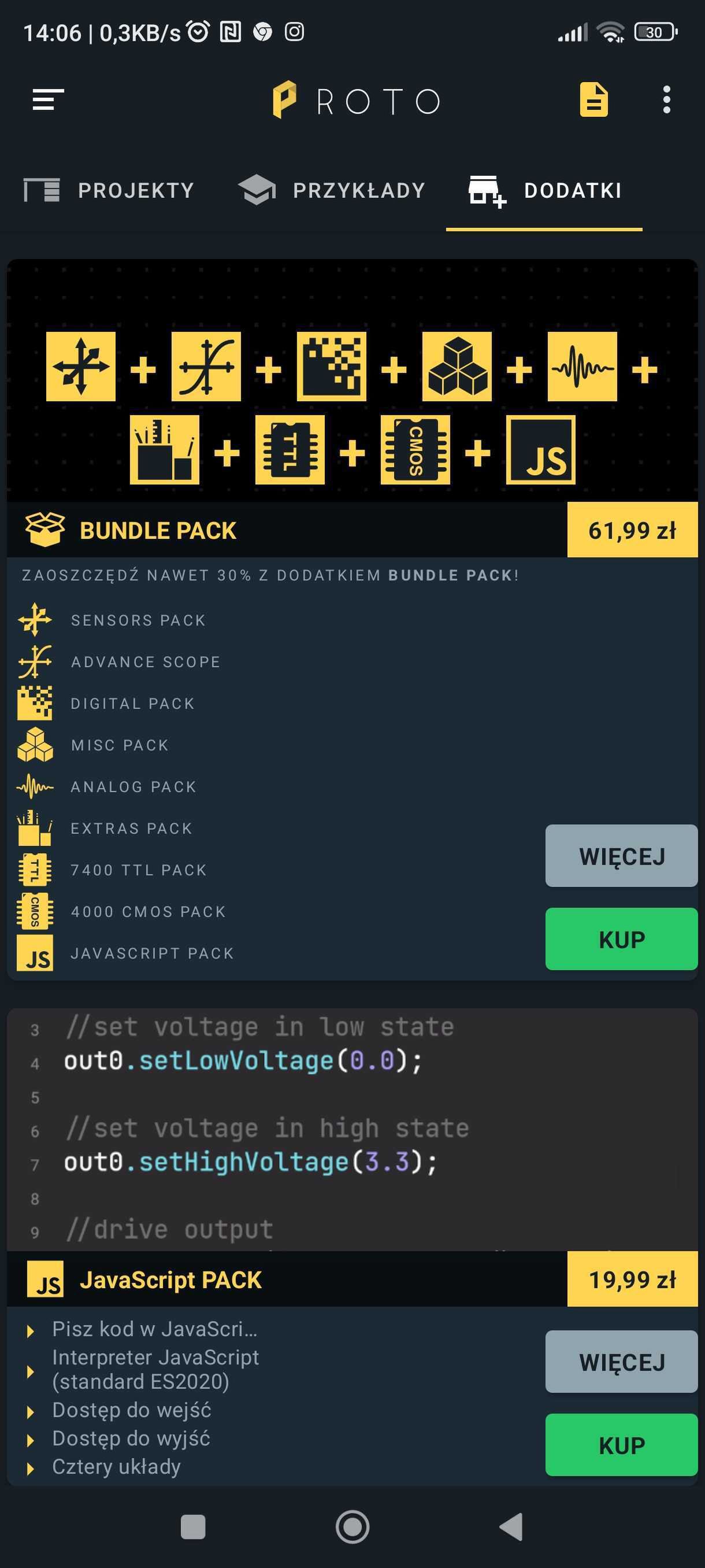 PROTO - symulator obwodów