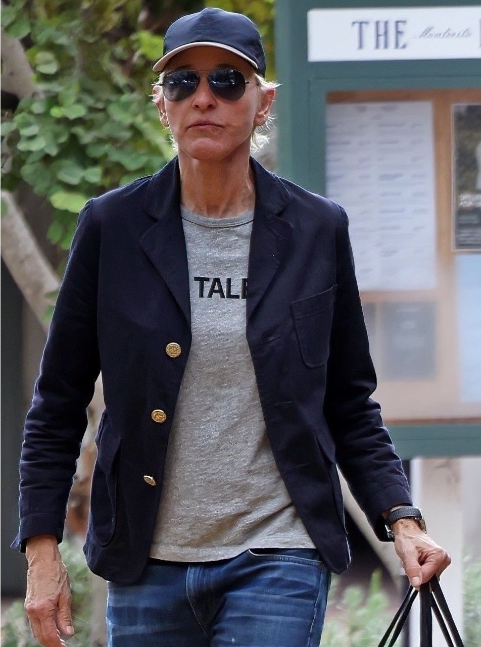 Wyraźnie szczuplejsza Ellen DeGeneres na zakupach w Montecito