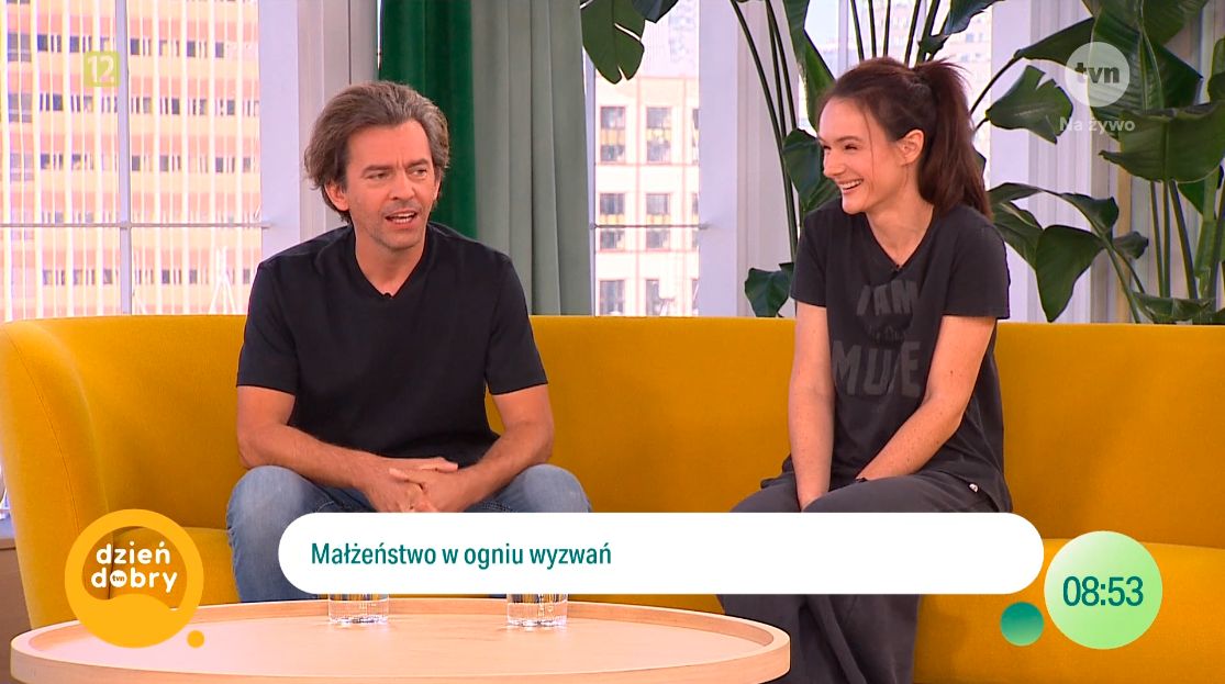 Piotr i Agnieszka Głowaccy w "Dzień Dobry TVN"
