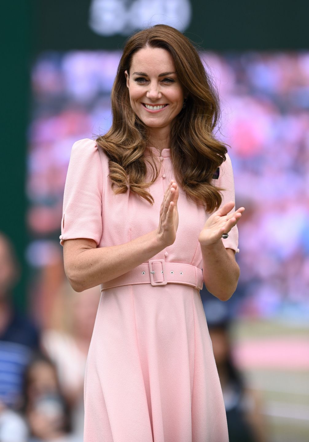 Kate Middleton na meczu, lipiec 2021