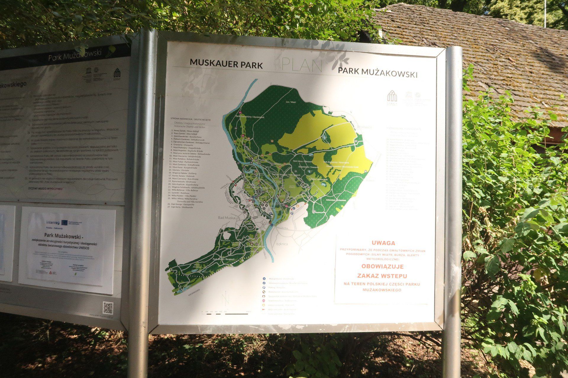 Park Mużakowski: ogromny kompleks z listy UNESCO