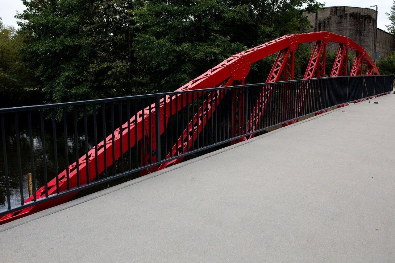 Zabytkowy Most Łabędzi po remoncie w 2024 roku