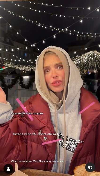 Monika Goździalska przetestowała jedzenie z jarmarku w Warszawie