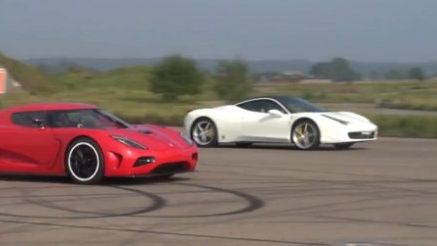 Koenigsegg Agera R vs Ferrari 458 Italia