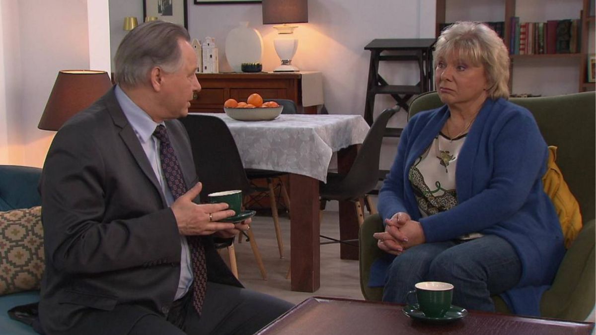 Scena w serialu "Klan" 