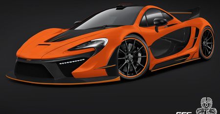 GSC McLaren P1 Night Glow Concept (2013)