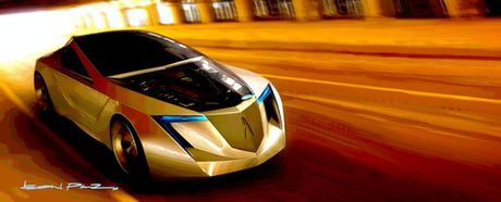 "Na centra", czyli Honda 2+1 Coupe Concept!