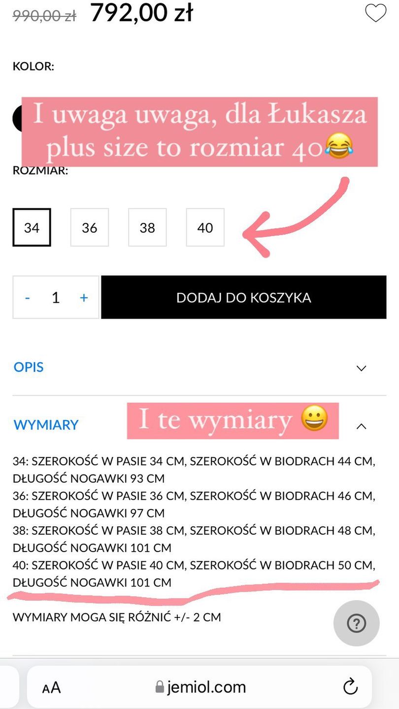 Influencerka krytykuje kolekcję Jemioła