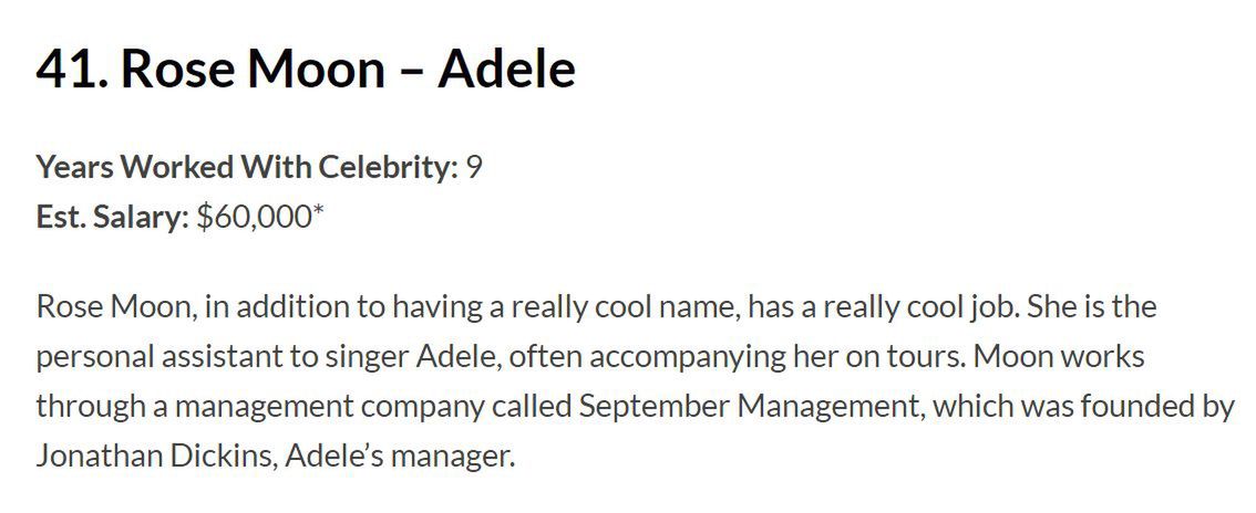 Kinga Rusin wzięta za asystentkę Adele, Rosę Moon