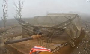 Próbowali atakować we mgle. Rosjanie rozstrzelali Abramsa na strzępy