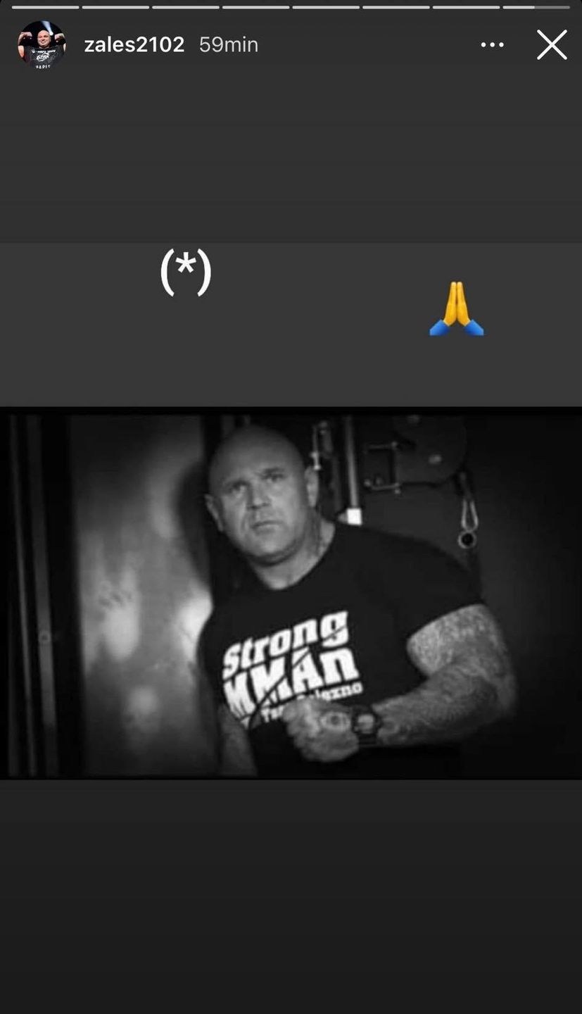 Dawid Zalewski żegna Artura Walczaka 