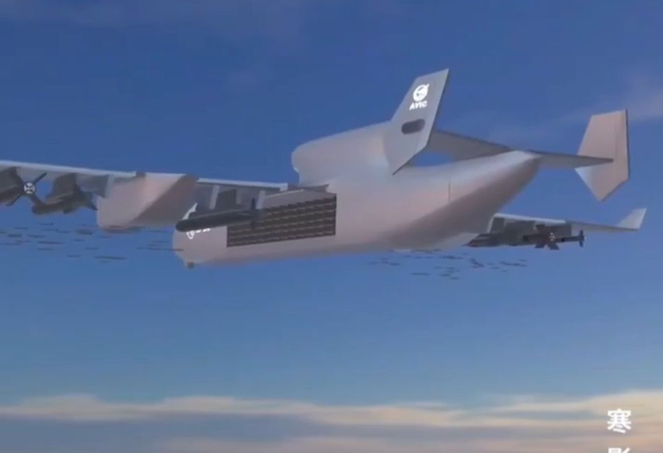 Chinas neue Kampfdrohne Jiutian SS-UAV vor Testflug einsatzbereit