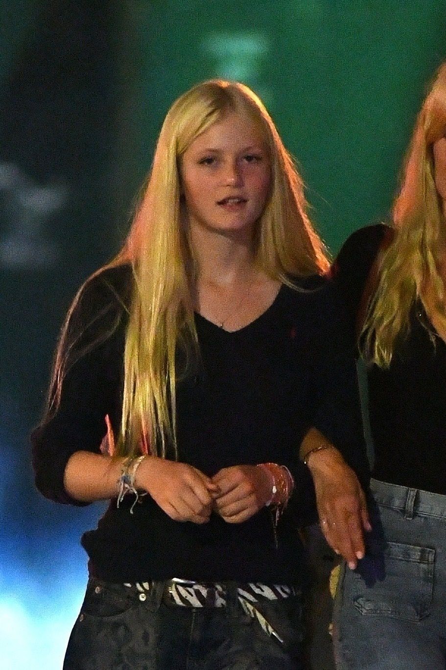 Claudia Schiffer z córką na mieście