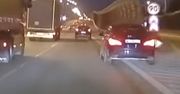 Widzisz takie coś? Uważaj. Na S8 nagrali "polowanie" kierowcy mercedesa