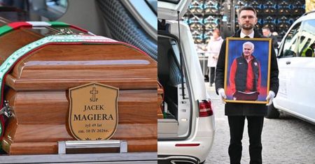 Pożegnanie Jacka Magiery. Wzruszające słowa księdza podczas uroczystości w Warszawie
