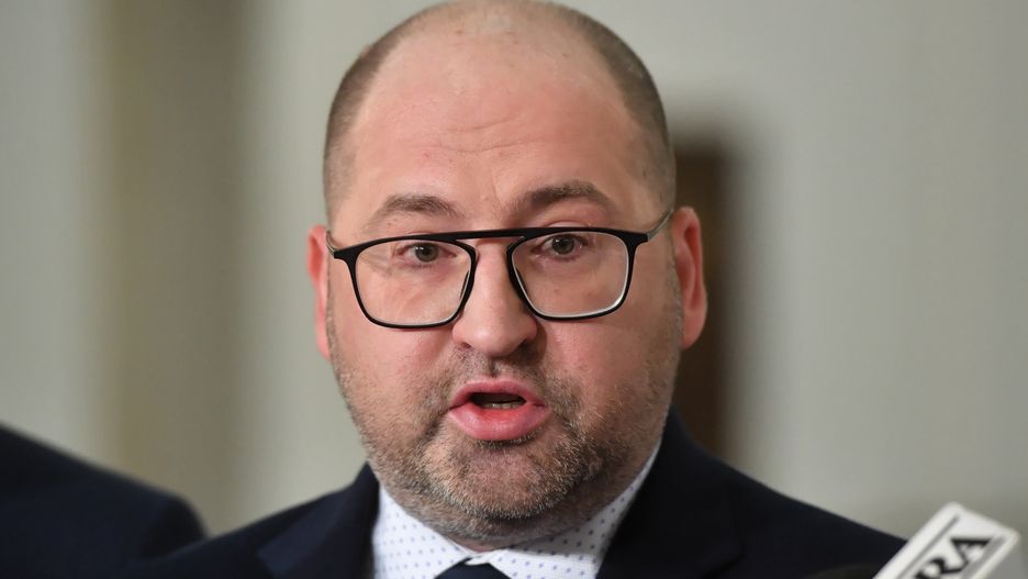 Adam Bielan
Warszawa, 11.01.2023. Lider Partii Republika�skiej, europose� Adam Bielan podczas konferencji prasowej w Sejmie w Warszawie, 11 bm. (jm) PAP/Radek Pietruszka
Radek Pietruszka
9 9. IX, briefing, kadencja, kadencji, konferencja, partia republika�ska, partii republika�skiej, polityk, polityka, portret, prasowa, sejm