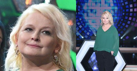 Odmieniona Dominika Ostałowska pozuje na planie "Jaka To Melodia?" (FOTO)