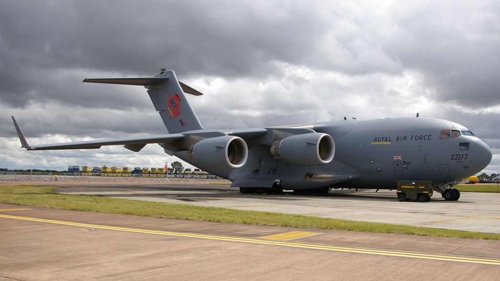 C-17 brytyjskich sił powietrznych