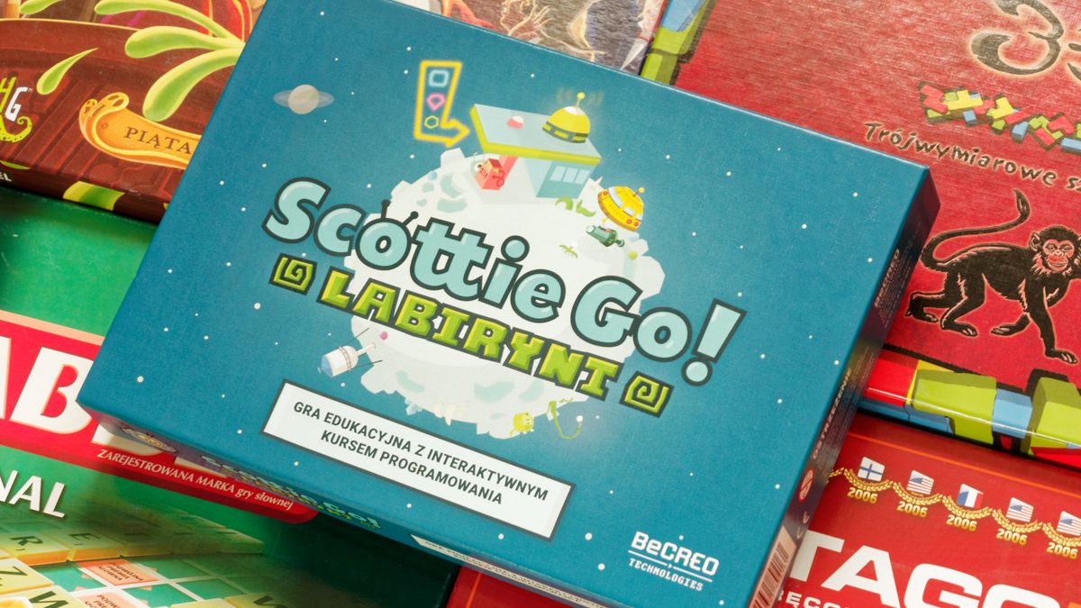 Scottie Go! Labirynt to kolejna z serii polskich gier, uczących dzieci podstaw programowania